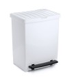 CUBO PEDAL BLANCO 25L. TATAY