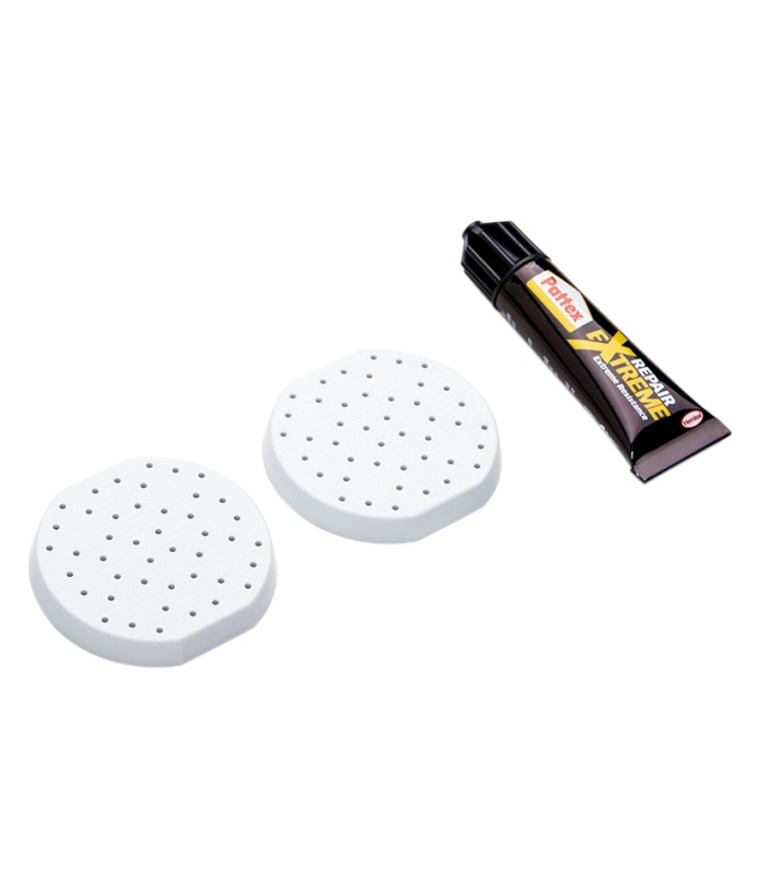 ACC. BAÑO. KIT SOPORTES GLUE & FIX