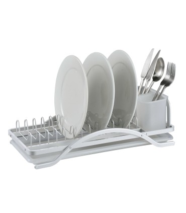 ESCURREPLATOS ALUM. 42X17,5CM. HABITEX