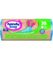 BOLSAS BASURA 30L.ANTIGOT.RESIST.12 UN.