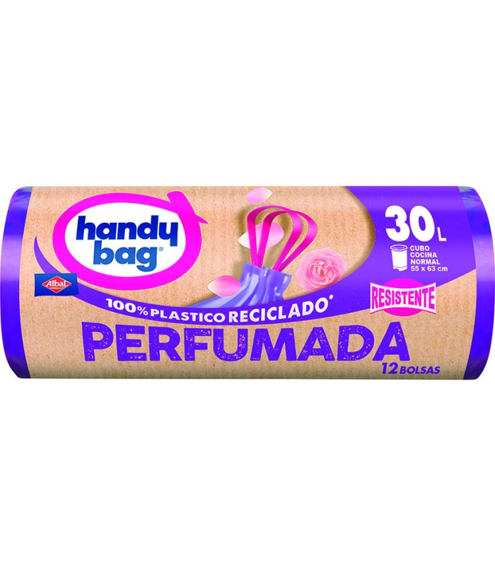 BOLSAS BASURA 30L.PERFUMADA 12 UN.