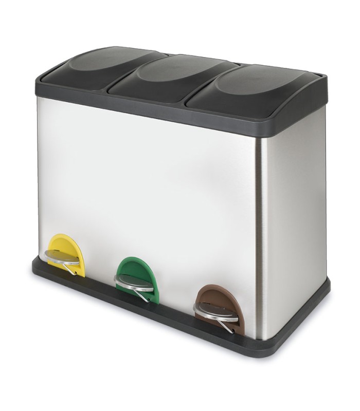 CUBO PEDAL ECOLOGICO TRIPLE CROM.HABITEX