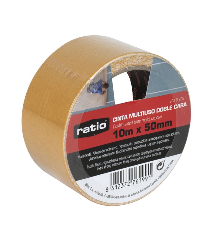 CINTA DOBLE CARA 50 MM X 10 M