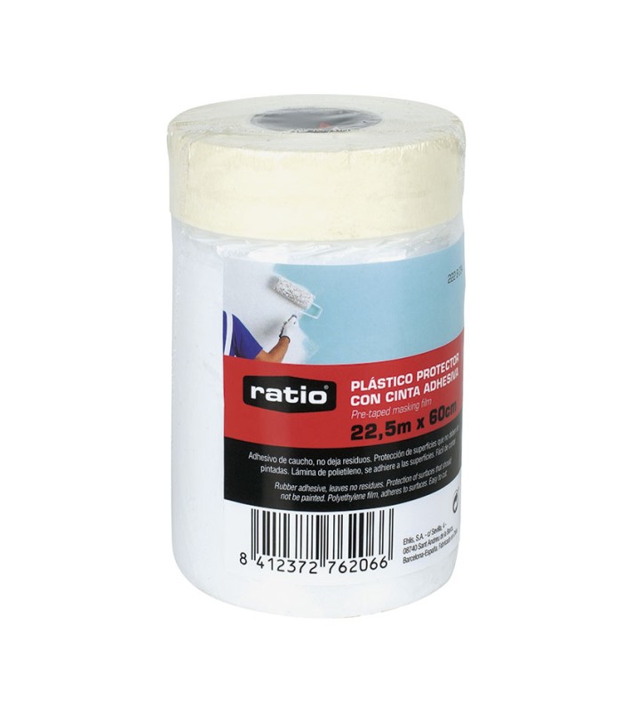 CINTA ADH.KREPP C/PLASTIC 60CMX22,5M