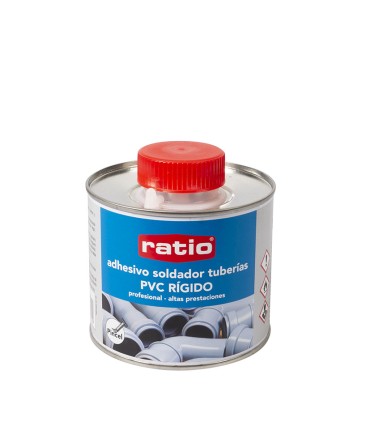 ADHESIVO TUBERIA PVC.500 ML.RATIO.C/PINC