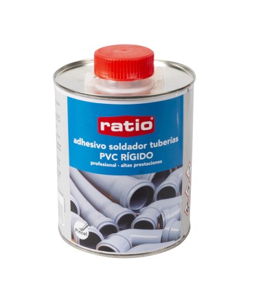 ADHESIVO TUBERIA PVC.1000 ML.RATIO.C/PIN