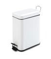 CUBO PEDAL BLANCO 5 L. RECTANG. HABITEX