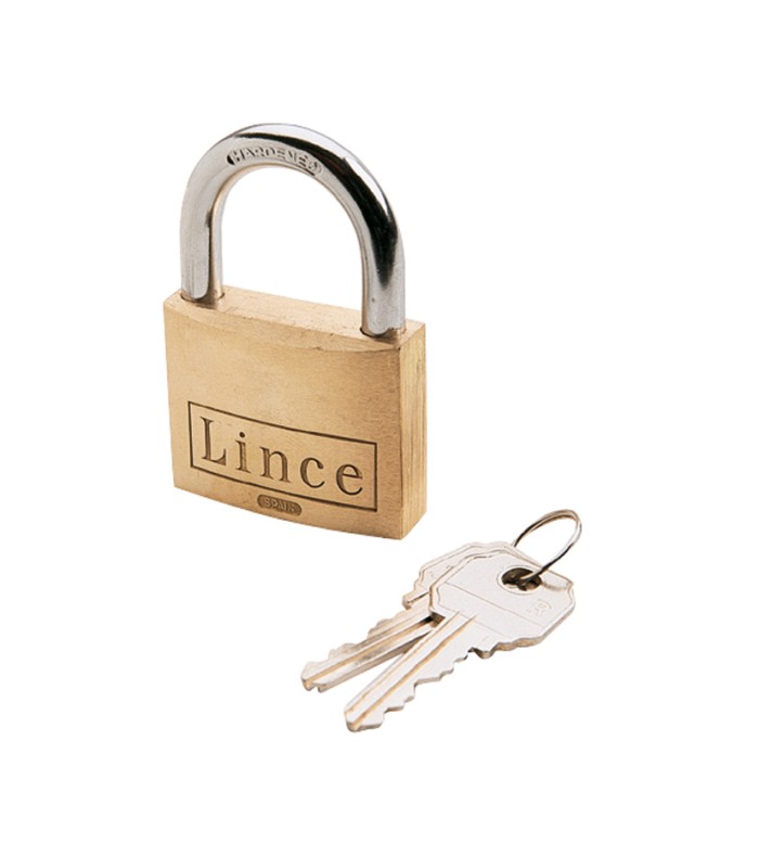 CANDADO LATON 30MM A.LARGO LINCE