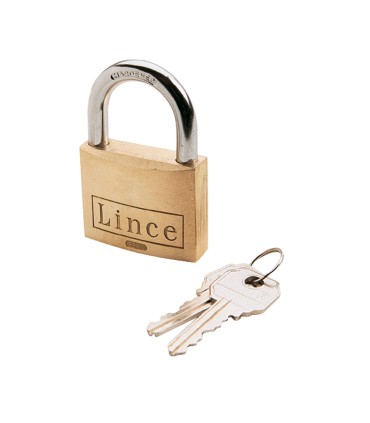 CANDADO LATON 40MM EXTRALARGO LINCE