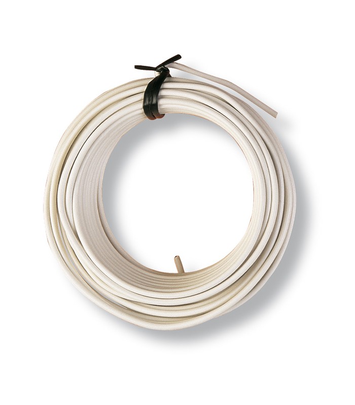 ALAMBRE Hº.PLAST.BLANCO ROLLO 15M.
