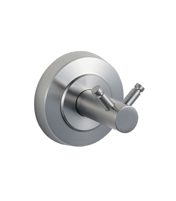 ACC. BAÑO INOX. COLGADOR DOBLE HABITEX