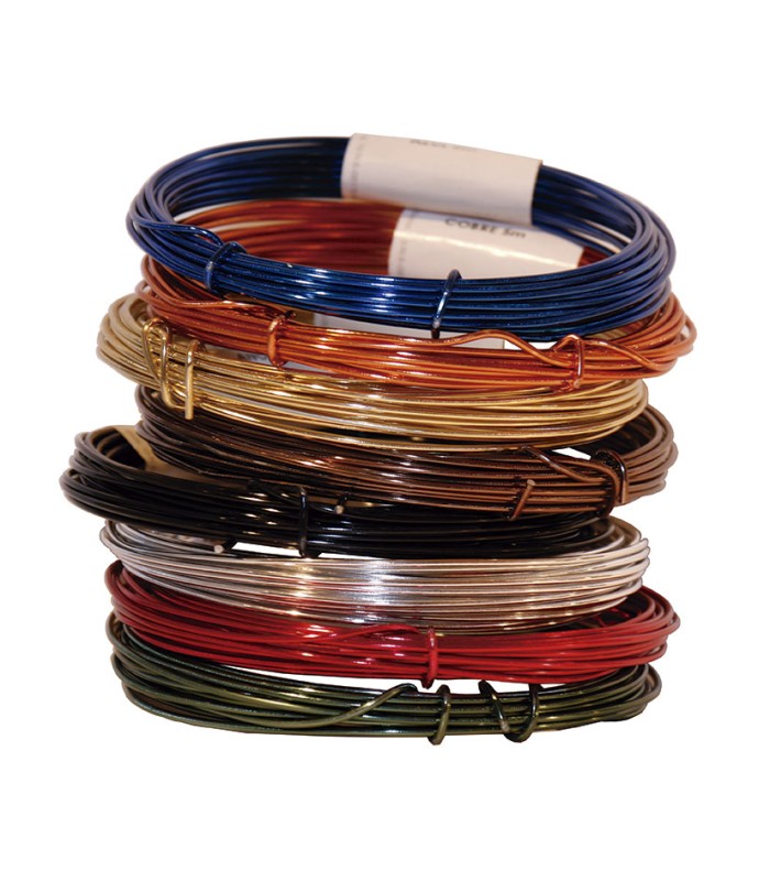 ALAMBRE ALUM.ANODIZADO 1,50MMx5M. ROJO