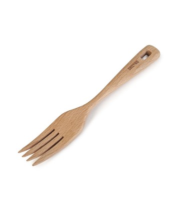 TENEDOR 22CM MADERA REC.ACEITE