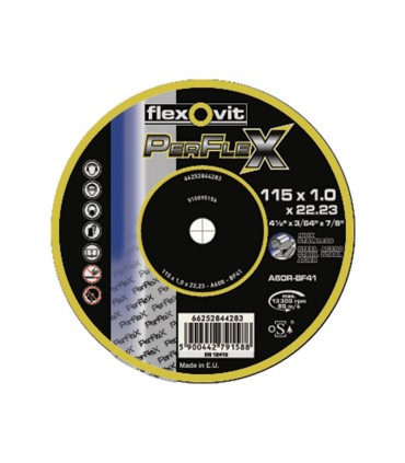 DISCO CORTE FINO (10) PERFLEX 125X1.0MM.