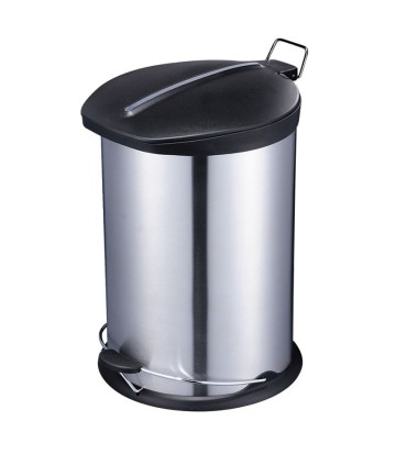 CUBO PEDAL INOX SATIN / PP 5 L. HABITEX