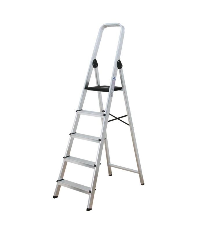 ESCALERA ALUM.T.CUAD.5 PELD.HABITEX