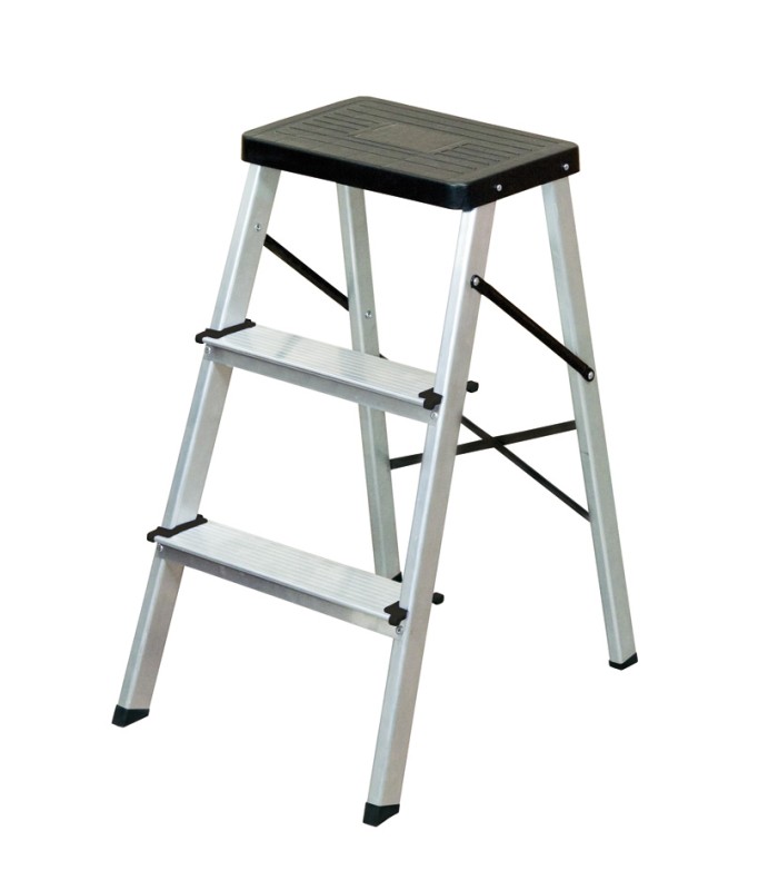 TABURETE ESCALERA ALUM. 3 PELDAÑOS