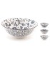 BOL POKE PORCELANA SETA 21 CM.SURT.