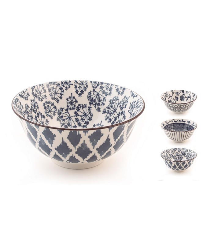 BOL POKE PORCELANA SETA 16 CM.SURT.