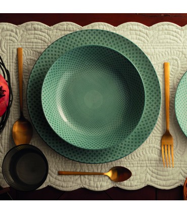 VAJILLA 18 PIEZAS COUPE AURORA