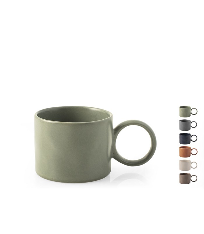 MUG STONEWARE NORA 300CC. COL. SURTIDOS