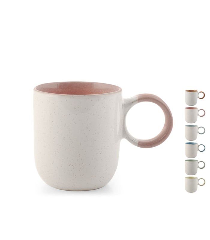 MUG STONEWARE ATELIER 350CC. COL. SURT.