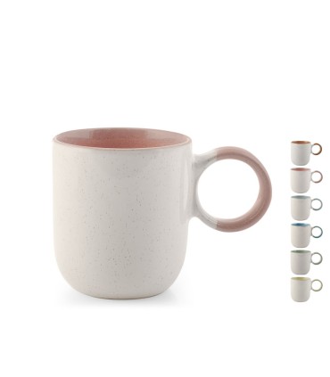 MUG STONEWARE ATELIER 350CC. COL. SURT.