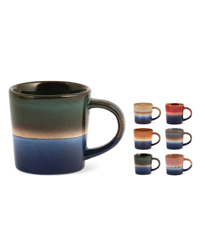 TAZA CAFE STW SOHO. 12 UN. COL. SURTIDOS