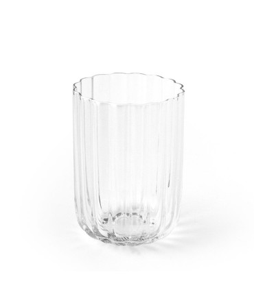 JGO. 6 VASOS CILINDRICO TRANSP. 35 CL.