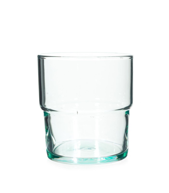 JGO. 4 VASOS VIDRIO APILABLE 30 CL.