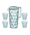 JARRA CRYSTAL PITCHER+4 VASOS KOZIOL