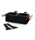 RACLETTE 2 COMPARTIM.C/ESPATULAS NYLON