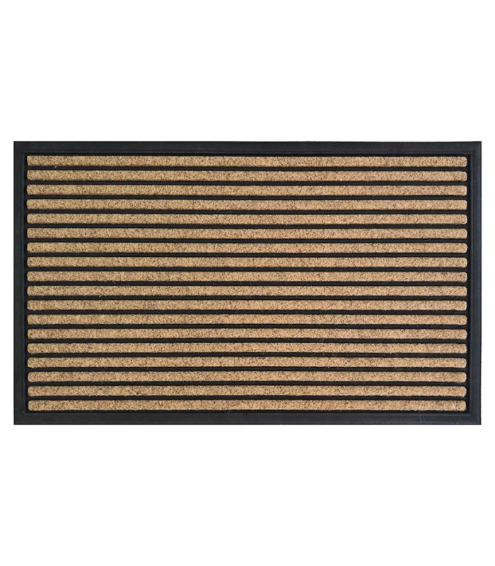 FELPUDO MOQUETA+GOMA SAONA STRIPES 45X75