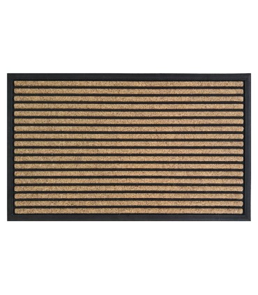 FELPUDO MOQUETA+GOMA SAONA STRIPES 45X75