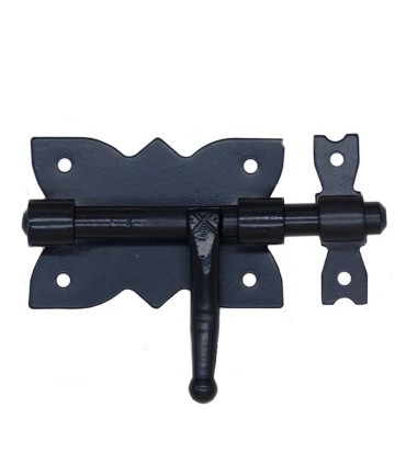 PASADOR RUSTICO NEGRO 70mm