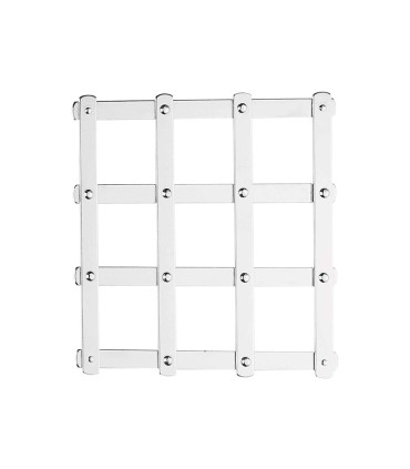 SALVAMANTEL EXTENS.ACERO INOX.15X15CM.