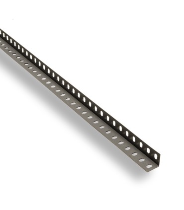 ANGULAR MET RANURADO 40MMX2MT GRIS