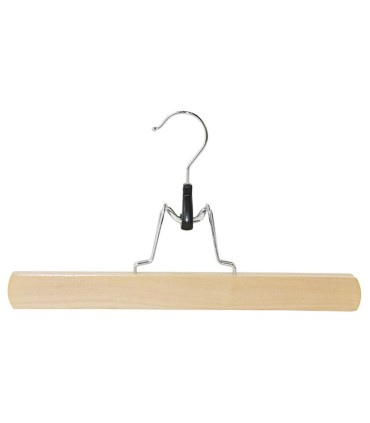 PERCHA MADERA PANTALONES 3 UN. HABITEX