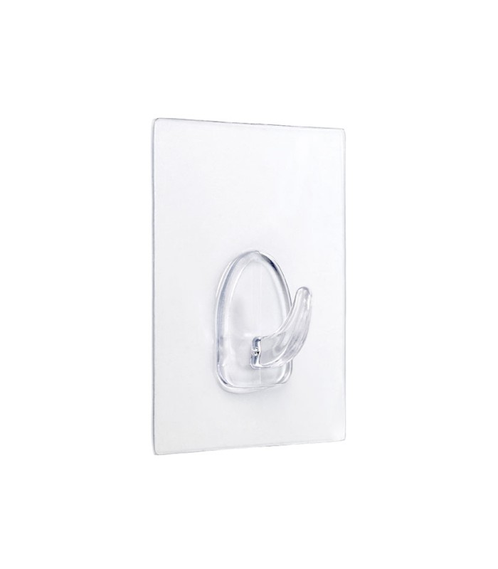 COLGADOR ADH. REUTILIZ. TRANSP. 80x62 mm