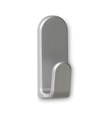 COLGADOR ADHESIVO TAGA CROMO MATE 2 UD.