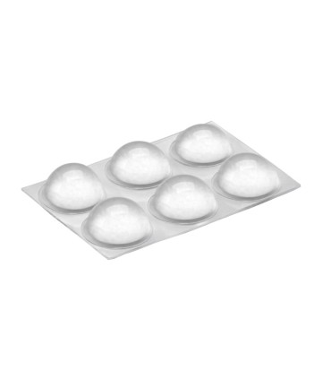 GOTAS TRANSP.ADHES.Ø16x7,9mm BL. 6 GOTAS