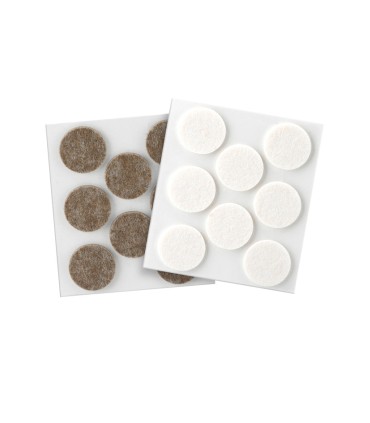 FIELTRO LANA ADH.Ø 27 MARRON BL.8 PIEZAS