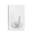 COLGADOR ADHESIVO BLANCO BL. 2 UNIDADES