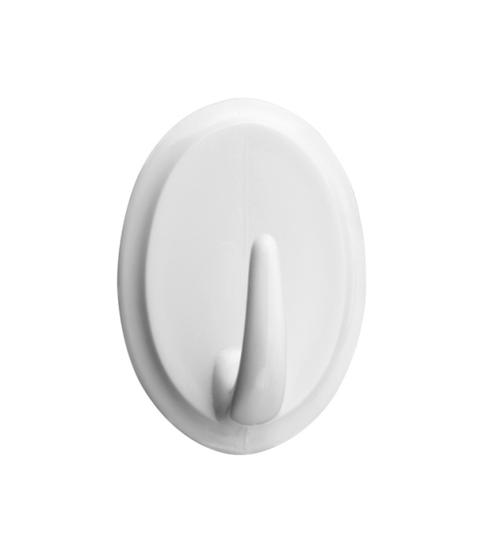 COLGADOR PLASTICO BLANCO BL.2 UNIDADES