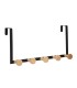 PERCHA METAL P/PUERTA 5 GANCHOS HABITEX