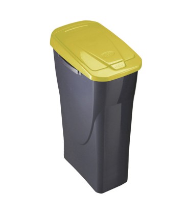CUBO ECOBIN 15L. CON TAPA AMARILLA