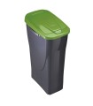 CUBO ECOBIN 15L. CON TAPA VERDE