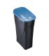 CUBO ECOBIN 25L. CON TAPA AZUL