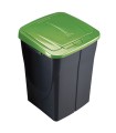 CUBO ECOBIN 45L. CON TAPA VERDE