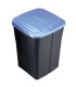 CUBO ECOBIN 45L. CON TAPA AZUL
